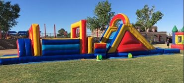 Water Slide and Obstacle Course Near Me