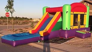 rent an inflatable water slide